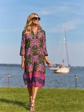 NWT JUDE CONNALLY - KALLAN DRESS COTTON VOILE